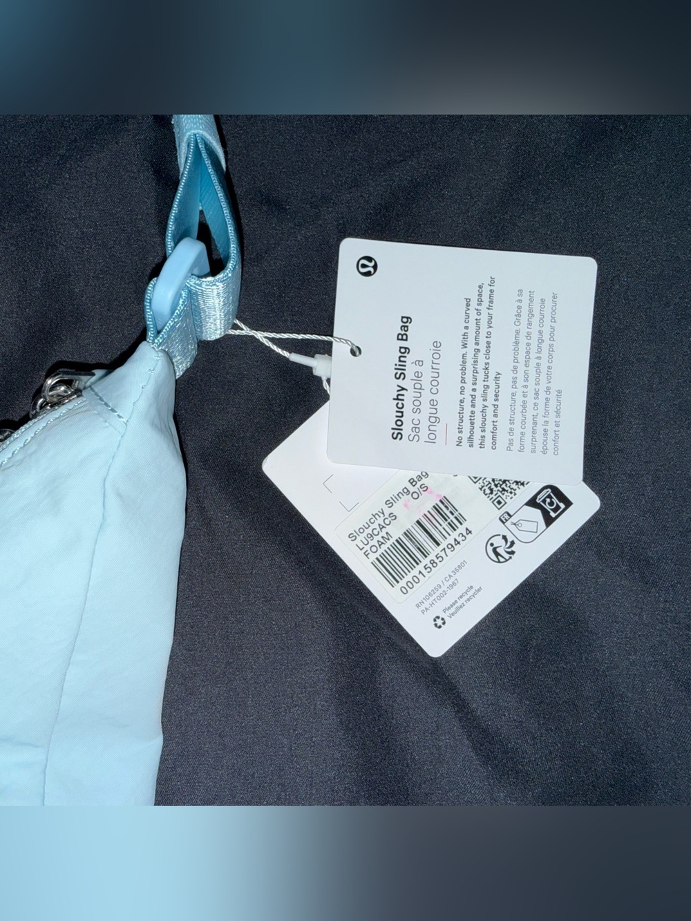 lululemon athletica Pale Blue Shoulder Hobo Bag - Picture 3 of 3